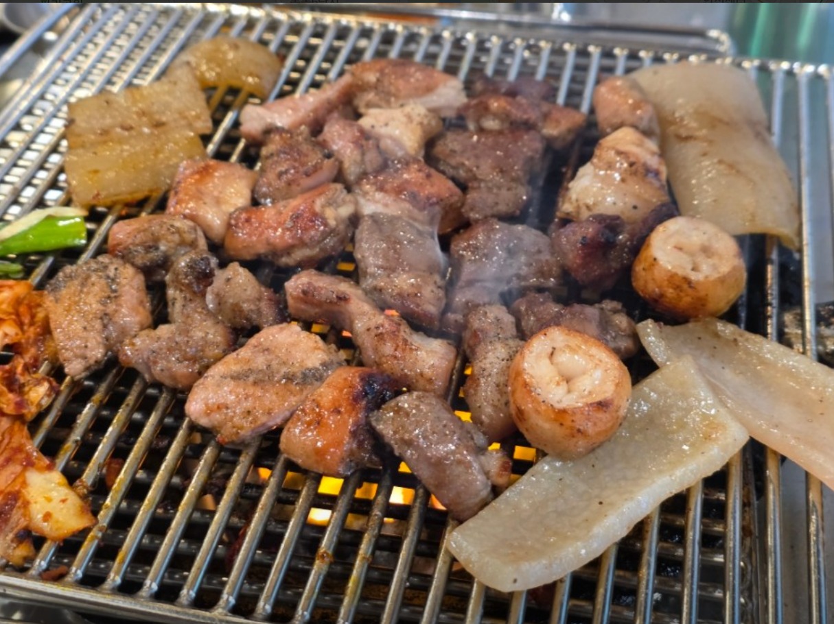 당산돈부속 연탄직화구이 실사